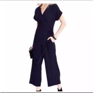 Banana Republic Crepe tie-wait jumpsuit